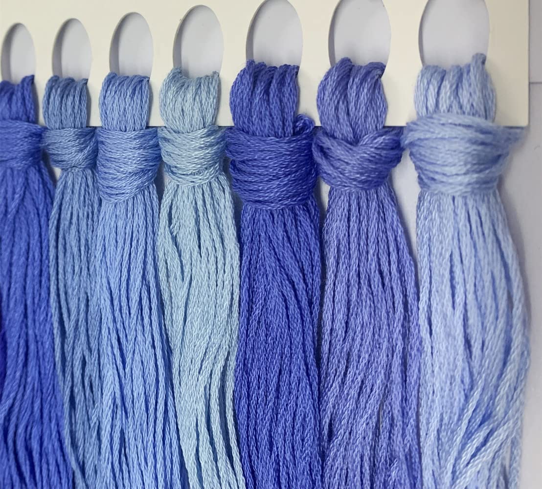 14CT Counted Cross Stitch Kits for Adults Mountain Flowers Advanced Stamped Cross Stitch Kits for Adults (Mountain 4) Moohue