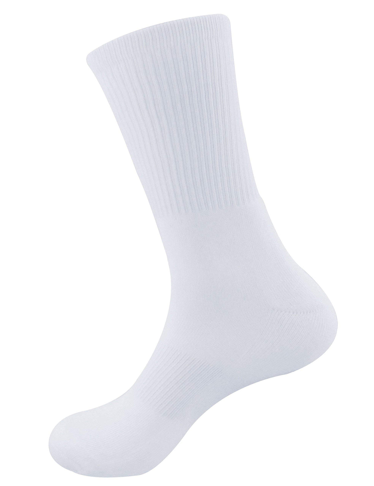 Blank Sublimation Socks SubReady Performance Crew Socks, White Blank, 20x20cm, 4 Pairs BambooMN