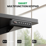 SIAGO Electric Standing Desk Adjustable - 48 x 24 Inch Sit Stand up Desk with Cable Management - 3 Memory Preset Adjustable Height Table SIAGO