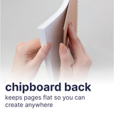 Strathmore 200 Series Sketch Pad, 9x12 inch, 100 Sheets, Tape Bound - Artist Sketchbook for Drawing, Illustration, Art Class Students Strathmore