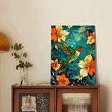 Reivworl Hummingbird Paint by Numbers Kit for Adults, Hummingbird Paint by Number for Adults, Adult Paint by Number Kits for Gifts and Wall Decor 16x20 Inch Reivworl