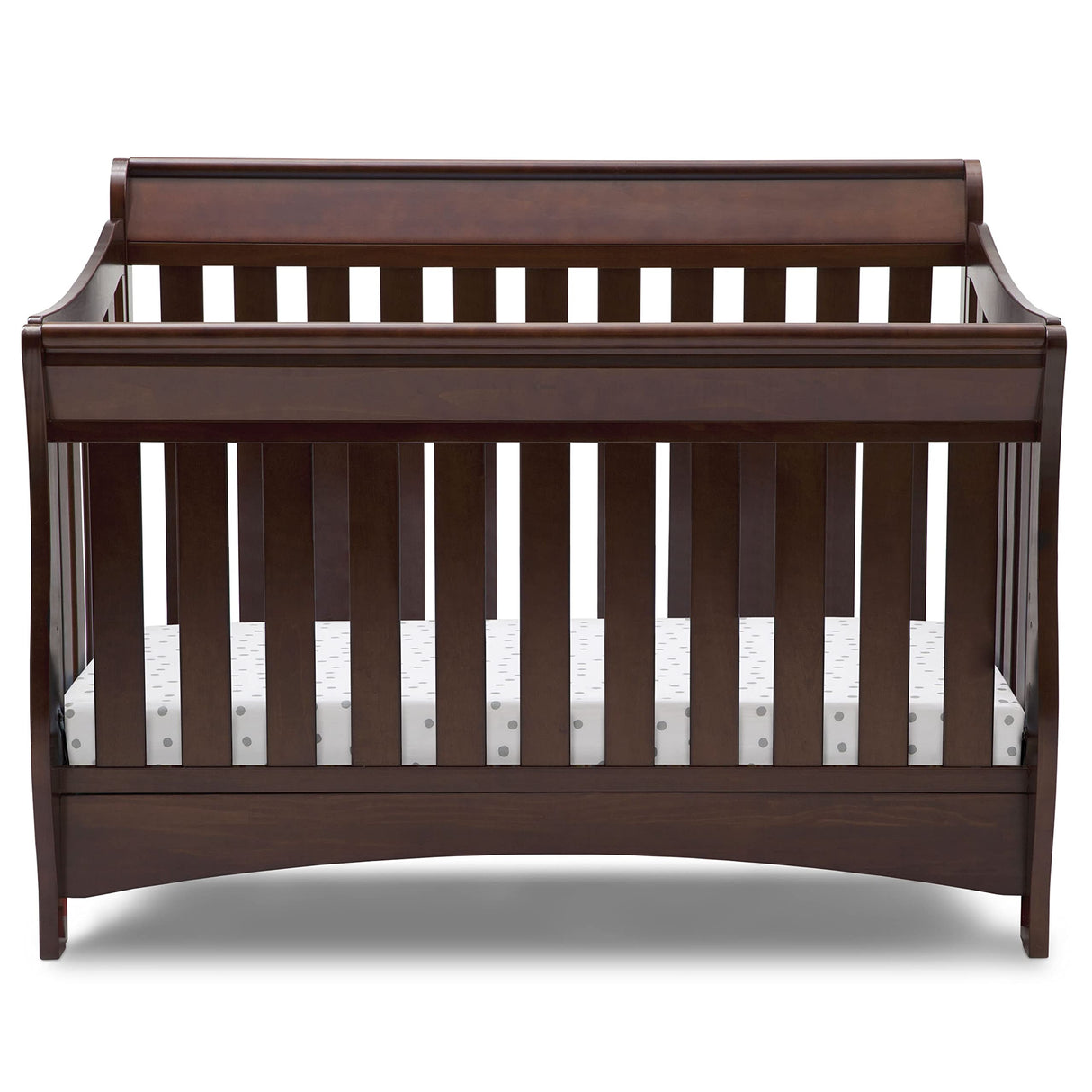 Delta Children Bentley S Series 4-in-1 Convertible Baby Crib, Chocolate Delta Children