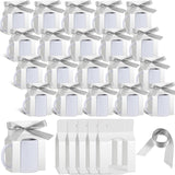 Kosiz 36 Pcs Mug Boxes Sublimation Mugs Gift Bags Mug Box Gift Box with Window Mug Boxes for Shipping Selling Gift Packaging Box for Mugs Gift Wrapping (for 11oz Mug,White, Silver) Kosiz