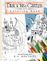 Dragons & Castles Coloring Book Majosta