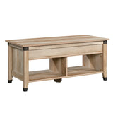 Sauder Carson Forge Lift Top Coffee Table, Lintel Oak finish Sauder