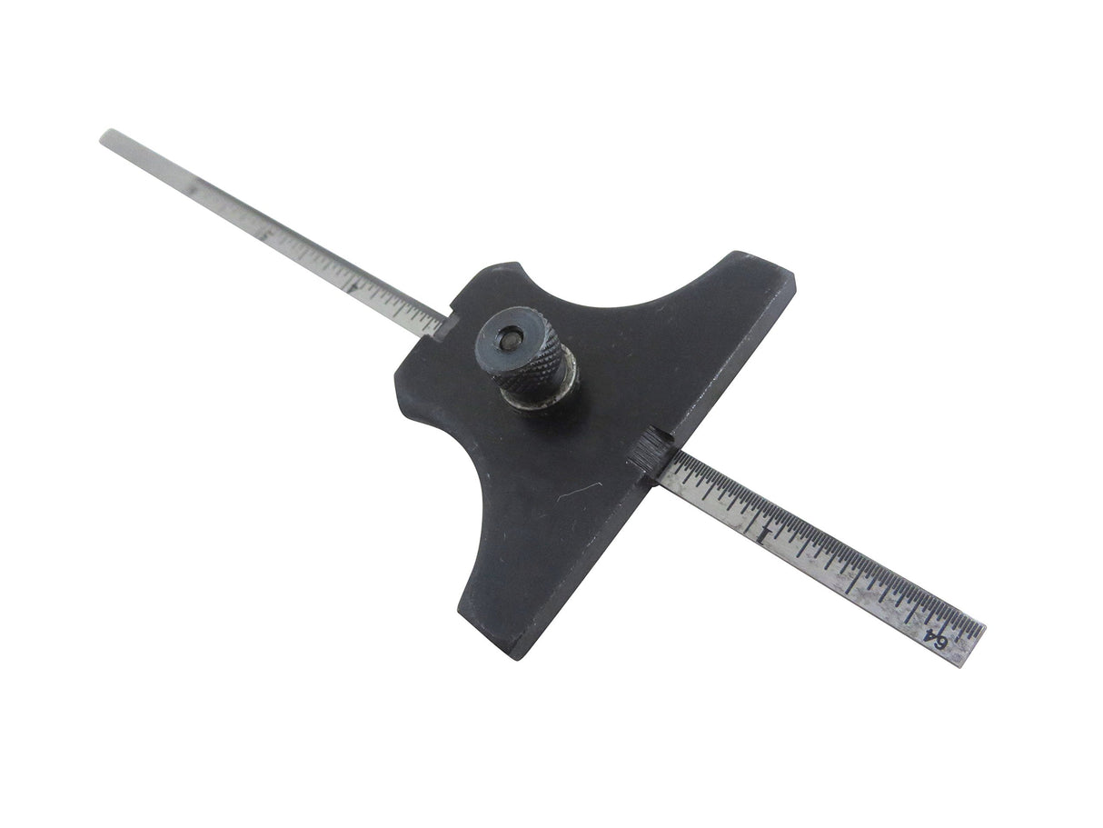 Taytools 6 Piece Measuring Set/Kit with 6" Spring Dividers, Inside & Outside Calipers, Depth Gauge, Pocket Ruler, Vernier Caliper 113500 Taytools