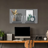 Sieral 4 Pack Pegboard Baskets, Pegboard Hooks Assortment Various Tools Storage, Pegboard Parts Storage System Peg Board Workbench Metal Wire Shelves for Organizing Hardware Attachments Sieral