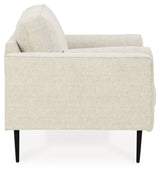 Signature Design by Ashley Hazela Contemporary Loveseat with 2 Bolster Pillows, Beige Signature Design by Ashley