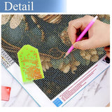 JFYHAB Bee Diamond Painting Kits for Adults Flower 5D DIY Diamond Art Kits for Beginners Round Full Drill Diamond Painting for Home Wall Decoration Gift 12×16 inch JFYHAB