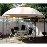 Replacement Canopy Top Cover for Home Depot's 12 Ft. Round Gazebo - RipLock 350 Garden Winds