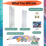 JYLMOOD Paint by Number for Adult Kits, DIY Cartoon Acrylic Oil Painting Kits for Adults Kids Beginners for Home Wall Decor Gifts 16x20 Inch (No Frame) JYLMOOD