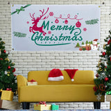 4 Pcs Polyester Oxford Cloth Blank Banners - Blank Banner Signs with Hanging Ropes, 2x4 ft DIY Blank Sublimation Vinyl Banners for Birthday Party Wedding Thanksgiving Christmas Indoor Outdoor Display Alphatool