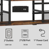 Homeiju Record Player Stand Holds up to 500 Albums,Turntable Stand with Vinyl Record Player Storage Cabinet,Large Record Player Table Vinyl Album Storage（Patent Pending） Homeiju