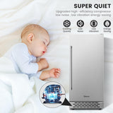 15 Inch Beverage Refrigerator, Weather Proof Stainless Steel Beverage Fridge, Under Counter Beer Mini Fridge, Indoor/Outdoor Refrigerator for 130 Cans, Beverage Cooler for Patio & Kitchen COLOZO