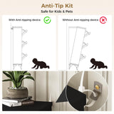 COMHOMA Shoe Storage Cabinet, Slim Shoe Cabinet Storage with Flip Drawers, Hidden Narrow Shoe Cabinet for Entryway Hallway COMHOMA