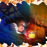 Sunnychicc 2 Set Glass Mosaic Candle Holder Kit Include Tea Light Holder, Glass Mosaic Tiles DIY Crafts Creativity Handmade Artwork for Adults Home Lighting Decor(Autumn Theme) Sunnychicc