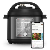 Instant Pot Pro Plus Wi-Fi Smart 10-in-1, Pressure Cooker, Slow Cooker, Rice Cooker, Steamer, Sauté Pan, Yogurt Maker, Warmer, Canning Pot, Sous Vide, Includes App with Over 800 Recipes, 6 Quart Instant Pot