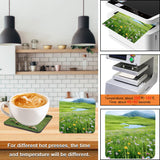 35 Pcs 3.75 x 3.75 Inch Square MDF Sublimation Coasters, Blanks MDF Sublimation Coasters, and Water-Resistant MDF Material with Non-Slip Cork Backing, Hardboard Cork Coasters by KUKLIPJIM KUKLIPJIM