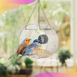 Bird Feeder with Camera Smart Backyard House Camera with Live View Instant Arrival Alerts Auto Capture Video Outside Wild Watching cam Gift for Bird Lovers SOFIDA