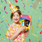 ZMLM Scratch Art Crafts Girls Gifts, 50 Rainbow Scratch Paper Art Gifts for 3 4 5 6 7 8 9 10 Years Old Girls and Boys Kids, Arts and Crafts for Kids 4-6 Birthday Toys and Games Activities Gift (Pink) ZMLM