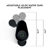 Nespresso VertuoPlus Coffee and Espresso Machine by De'Longhi with Milk Frother, Ink Black De'Longhi