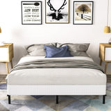 Vaciwe 8 Inch King Size Box Spring, Heavy Duty Metal Mattress Foundation with Easy Clean Fabric Cover, Noise Free,Easy Assembly. Vaciwe