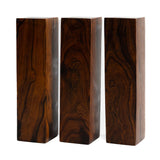 IECAP LLC Hardwood Ironwood Blanks, Exotic Wood – Woodchucks Wood – Hardwood Lumber – Natural Wood for DIY Crafts – Ironwood Lumber Turning Blanks – Size 6 x 1.5 x 1.5 inches – Pack of 3 IECAP LLC