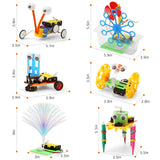 STEM Robotics Kits for Kids Science Kits Ages 5-7 6-8 8-10 8-12, Build A Engineering Robot Building Toys Science Experiments Projects, STEM Toys Activities for Boys Girls Age 8-12 WESAYEE
