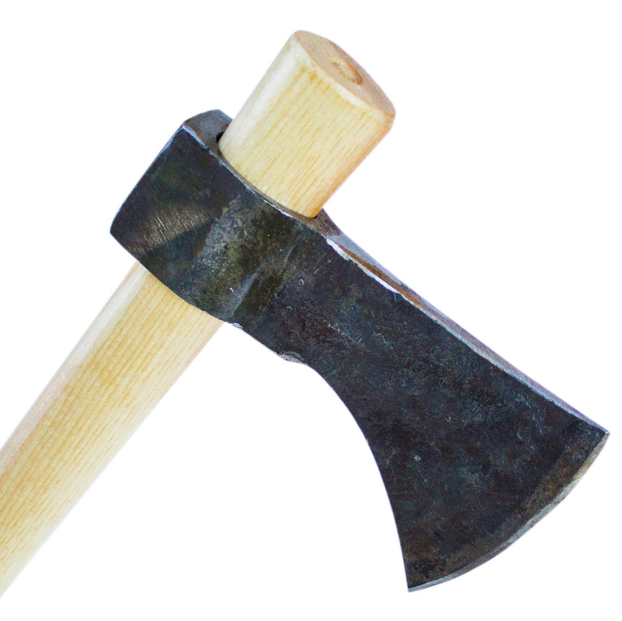 Camping Tomahawk - Hatchet with Hammer Poll - Hand Forged Steel Camp Axe - Wood Handle Throwing Hawk - 100% Gauranteed Free of Defects Thrower Supply