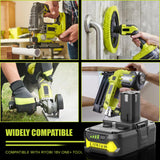 BECDXPal 2 Pack 4.0Ah Replacement for Ryobi 18V Battery P108 Li-ion Replacement for Ryobi 18V ONE+ Battery Compatible with Ryobi P102 P108 P103 P105 P107 P109 P104 18Volt Power Cordless Tools BECDXPal