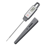 Lavatools PT09 Super-Quick Commercial Grade Digital Thermometer for Cooking, Meat, Candy, Candle, Liquid, Oil, 4.5" Compact Probe, Splash Proof, °C/°F Toggle, Hold Function - Sesame Lavatools