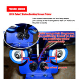 Tianiuseen 4 Color 2 Station Screen Printing Kit Desktop Screen Printer Silk Printing Press Equipment Material 18 * 20 inch Flash Dryer UV Exposure Unit for T-Shirt DIY Tianiuseen