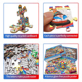 Jigsaw Puzzles for Adults 1000 Piece Puzzle for Adults 1000 Pieces Puzzle 1000 Pieces-Amusement Park HUADADA