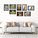 Personalized Picture Frame, Custom Picture Frames, Wooden Customized Photo Frame, Hanging/Tabletop Engraved Picture Frame, Personalized Add Your Custom Text Photo Picture Frame (4x6-Inch) Pesccygne