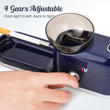 NEWTRY Cigarettes Rolling Machine, Electric Tobacco Rollers with 4 Gears Adjustable, 1 Stirring Rod, 1 Brush(0.31’’) NEWTRY