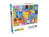 Buffalo Games - Pokemon - Frames - 1000 Piece Jigsaw Puzzle for Adults Challenging Puzzle Perfect for Game Nights - 1000 Piece Finished Size is 26.75 x 19.75, Large Buffalo Games