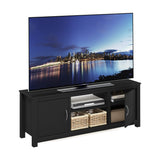 Furinno Classic Stand with Storage for TV up to 65 Inch, Americano, Large Furinno