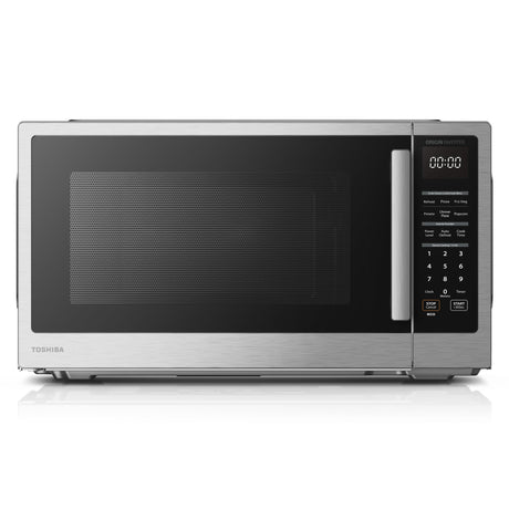 TOSHIBA ML4-EM22PAIT(SS) Countertop Microwave Oven with Sensor Cook, 6 Auto Menus, Origin Inverter, Child Lock, 2.2 Cu Ft for Large Family, 16.5 Inch Removable Turntable, 1200W, Stainless Steel TOSHIBA