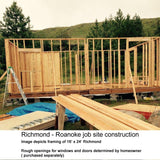 Best Barns Richmond 16 ft. x 24 ft. Wood Storage Building Best Barns Inc.