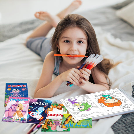 Kalysky 20Pack Coloring Books for Kids Ages 4-8 (5.1 x 7 inch),Mini Coloring Books for Kids Party Favors,Bulk Coloring Books for Kids Ages 2-4 Kalysky