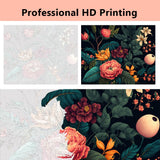Colorful Flowers Adults' Paint-by-Number Kit - Beautiful Botanical Art on Canvas - Drawing Paintwork with Paintbrushes - Floral Paint by Numbers Art Crafts, 16"x20" TFIAVSIN