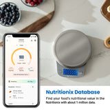 Etekcity Nutrition Smart Food Kitchen Scale, Digital Ounces and Grams for Cooking, Baking, Meal Prep, Dieting, and Weight Loss, 11 Pounds-Bluetooth, 304 Stainless Steel Etekcity