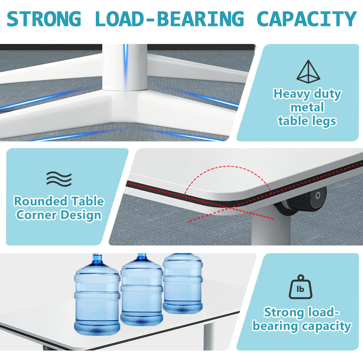 Goakwwuz Conference Room Table 8FT White Meeting Seminar Table Business Style Folding Training Flip Top Table for Office Conference,Metal Frame with Wheels (4, White) Goakwwuz