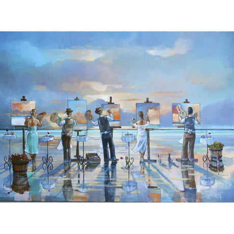 Anatolian Puzzle - Painting Up a Storm, 1000 Piece Jigsaw Puzzle, #1132 Anatolian