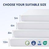 Emerspring Twin Mattress 10 Inch Green Tea Memory Foam Mattress for Cool Sleep & Pressure Relief, Medium Feel Support,Fiberglass Free, Bed in a Box, Removable Washable Cover, CertiPUR-US Certified Emerspring