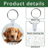 GEKIXUTP 150 Pcs Metal Sublimation Keychain Blanks Bulk，Double Sided Sublimation Blanks Keychain Heat Transfer Keychain Blanks，Sublimation Ornament Blanks GEKIXUTP