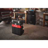 CRAFTSMAN 22-in. Rolling Tool Box with Wheels, Black, Plastic, Lockable (CMST20880) CRAFTSMAN