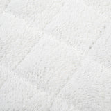 100% Cotton Kitchen Everyday Basic Terry Pot Holder Heat Resistant Coaster Potholder for Cooking and Baking Set of 5 White Lifaith