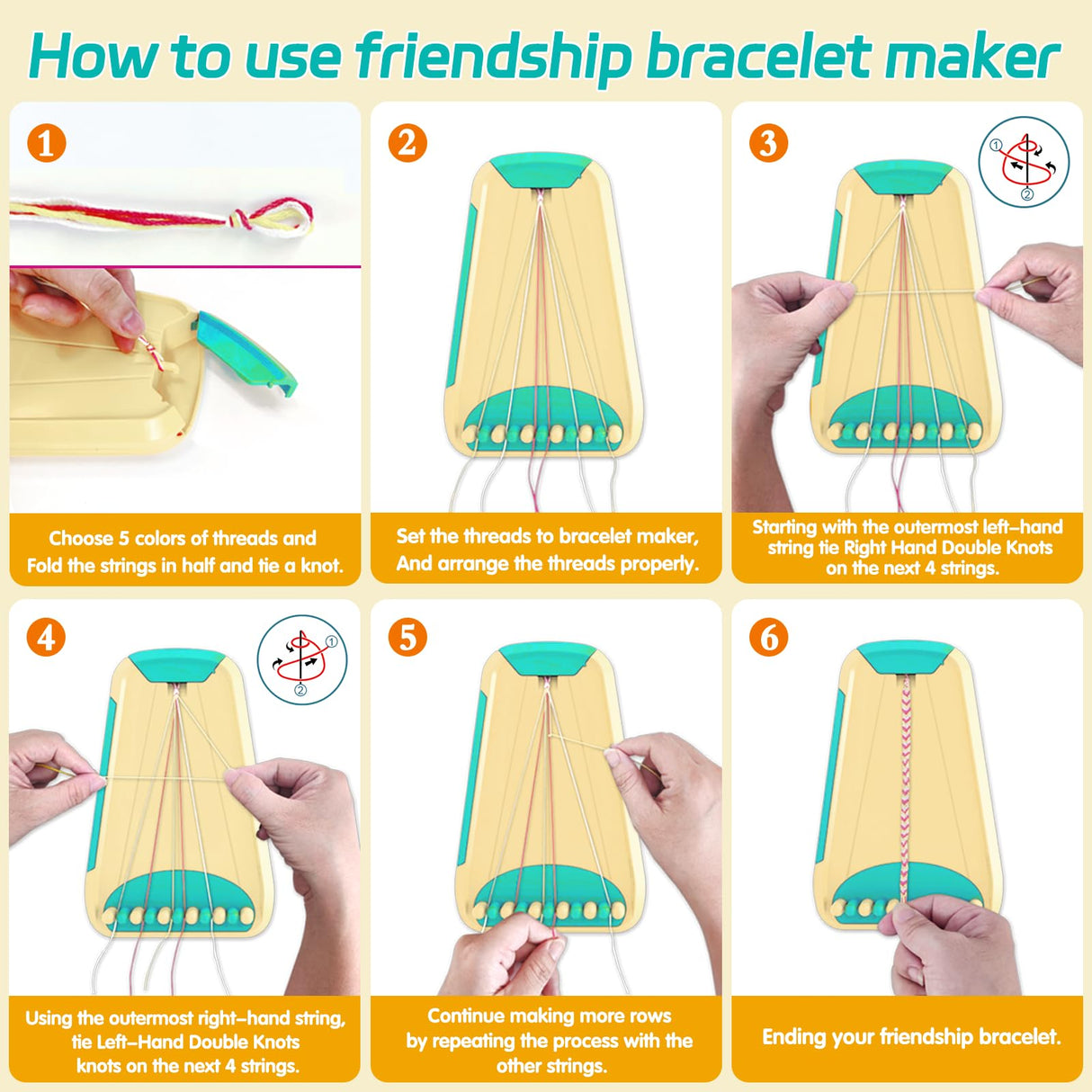 Arts and Crafts for Kids Ages 8-12,Friendship Bracelet Making Kit for Girl,Kids Jewelry Making Kit with 28 Pre-Cut Threads,Christmas Birthday Gifts for Ages 6 7 8 9 10 11 12 Year Old Cyan Maynacs