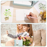 48 Sheets 4x6 Watercolor Postcards, 140lb/300gsm Blank Postcards Watercolor Paper Cards Art Supplies for Painting, DIY, Mailing, Invitations, Greeting Cards (Green) Prudiut